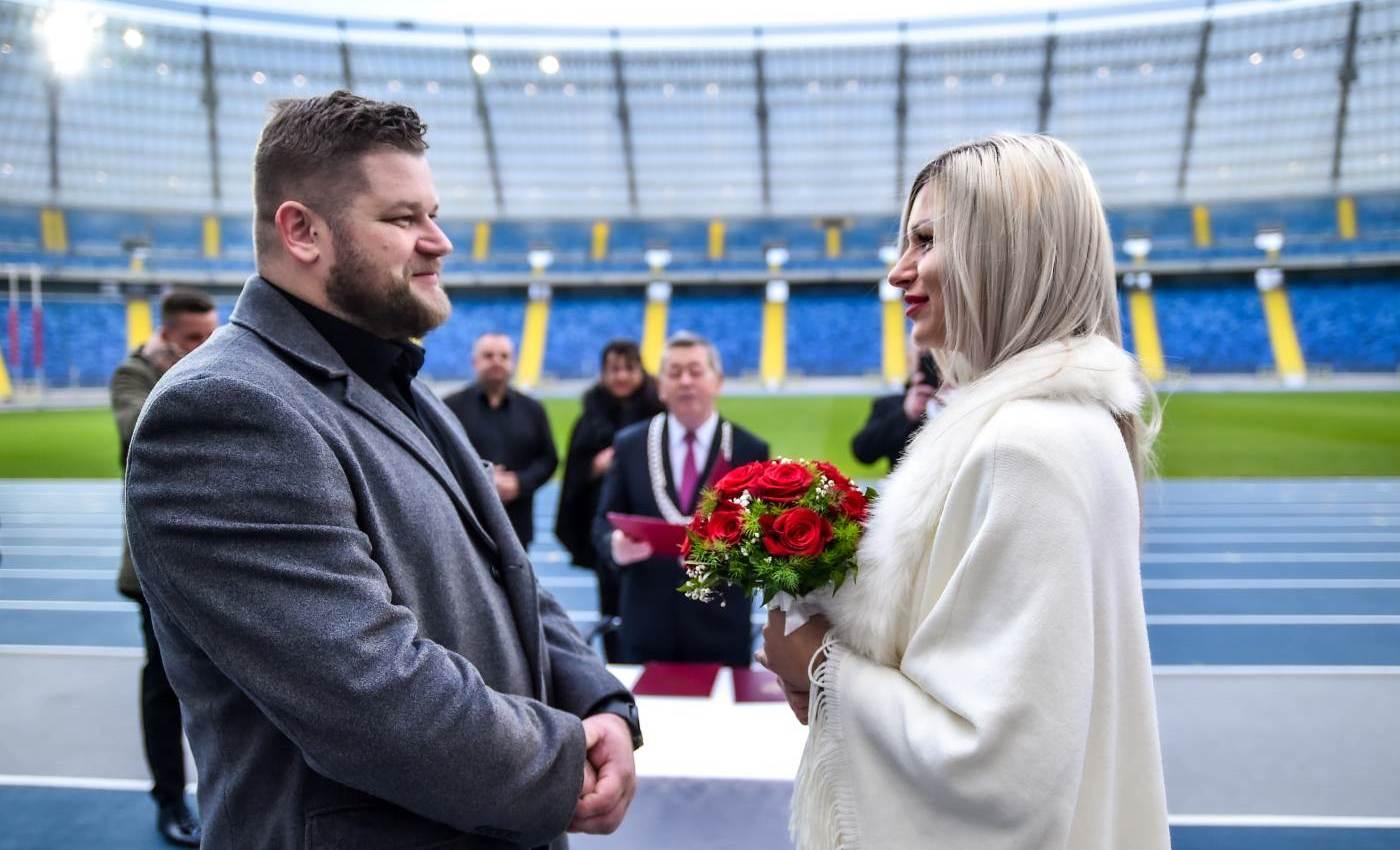 Ślub na Stadionie Śląskim 1