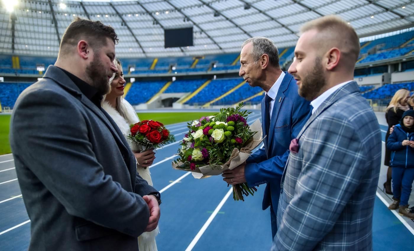 Ślub na Stadionie Śląskim 4