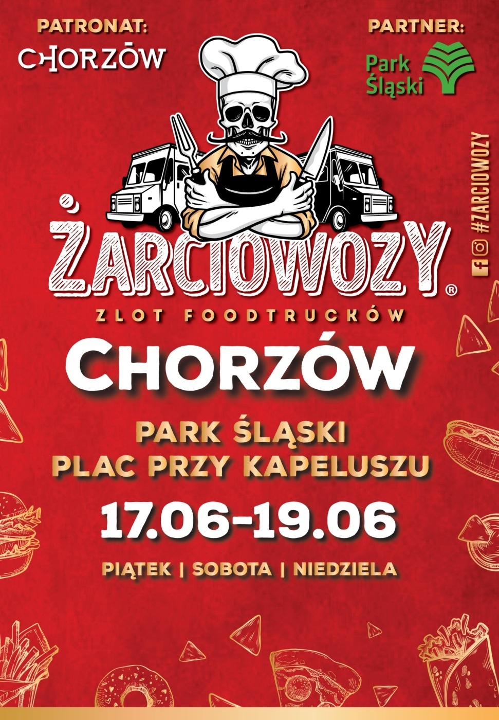 Żarciowozy w Parku Śląskim