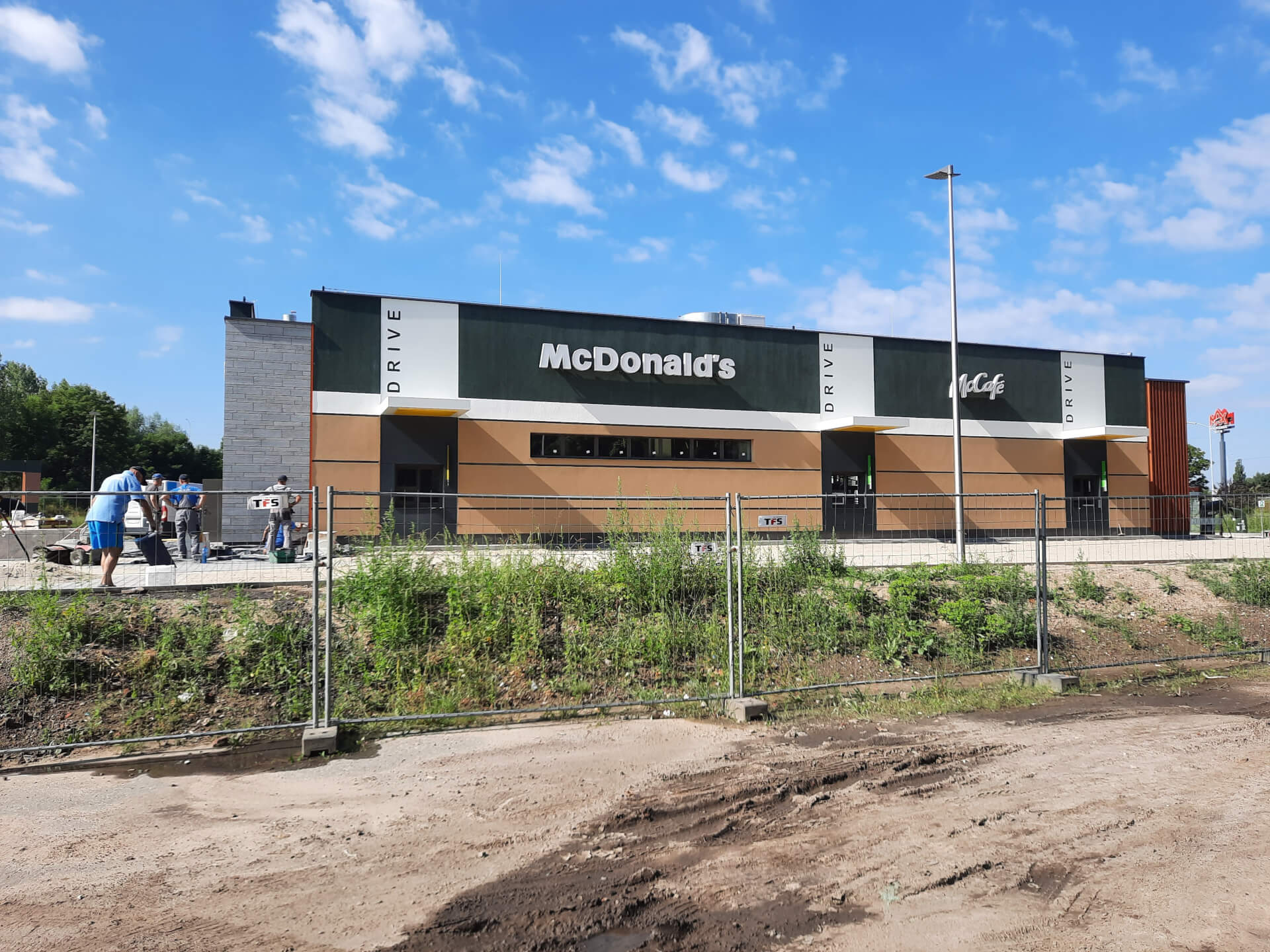 Budowa McDonald'sa, Chorzów