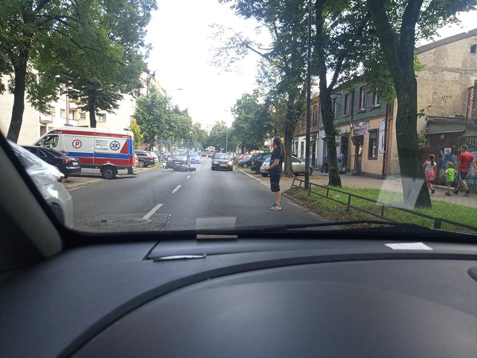 Wypadek w Chorzowie na ul. Krzyżowej