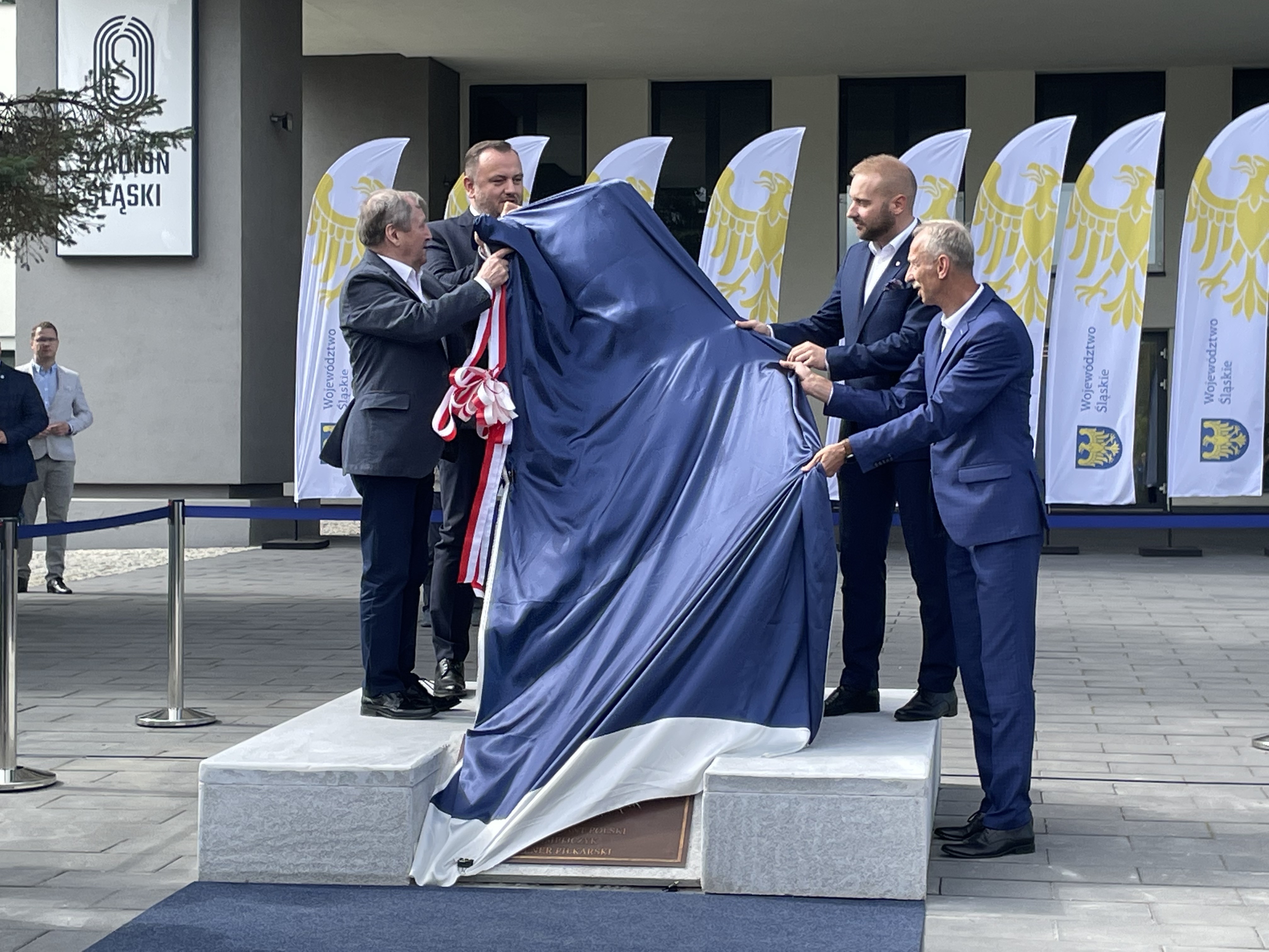 Odsłonięcie pomnika Gerarda Cieślika