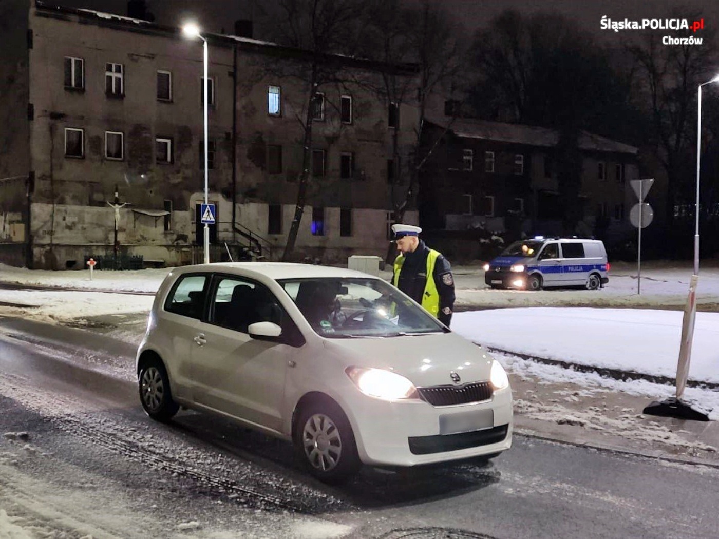 Akcja Bezpieczne ferie na chorzowskich drogach 2