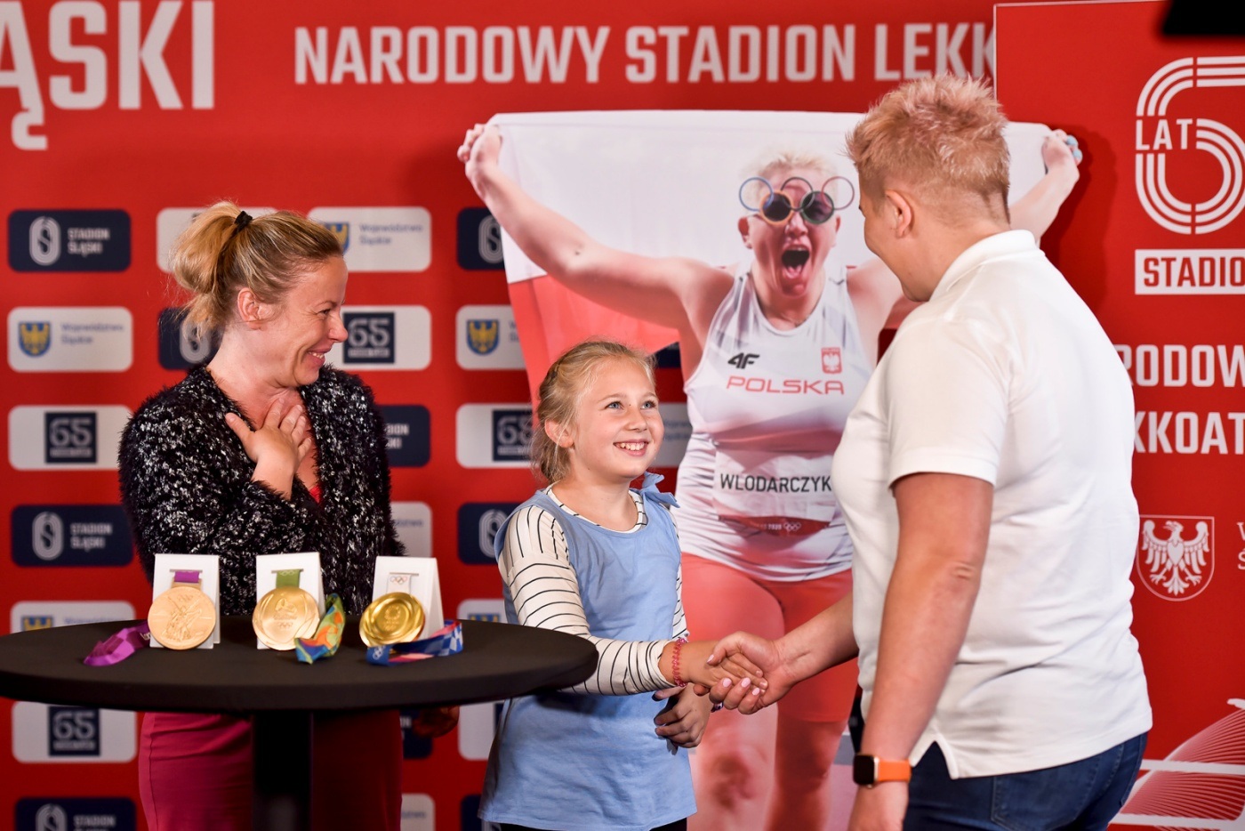 Anita Włodarczyk na Stadionie Śląskim