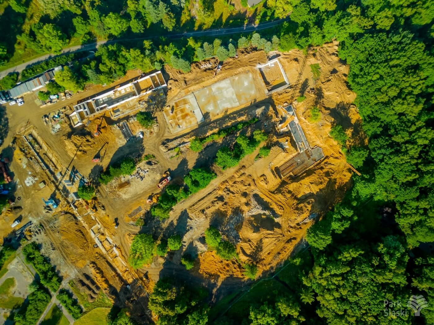 Budowa nowej Fali w Parku Śląskim