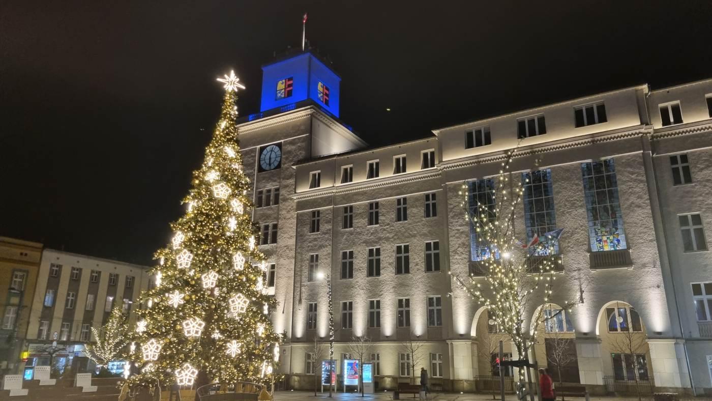 Chorzów świąteczne iluminacje