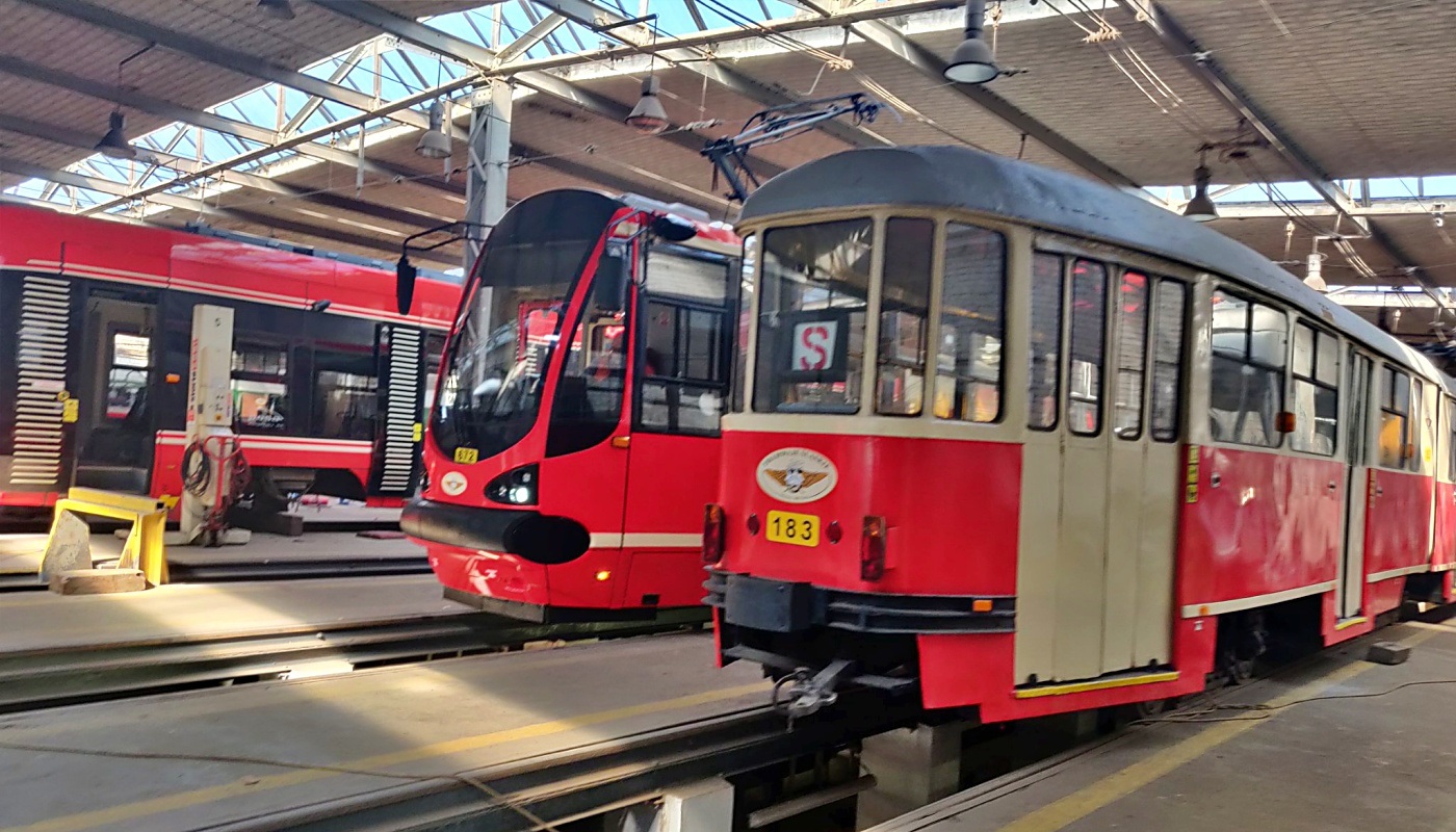 Chorzów Batory zajezdnia tramwajowa 2