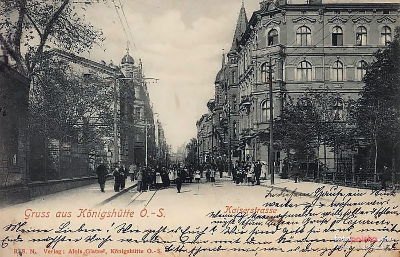 Chorzów Wolności 1897 1905