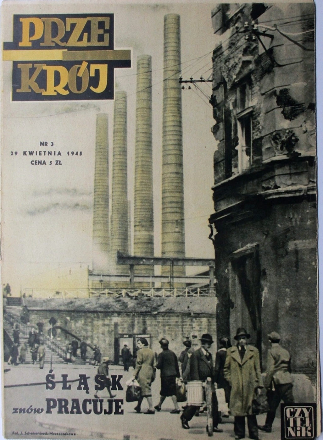 Chorzów Wolności 1945 Przekrój