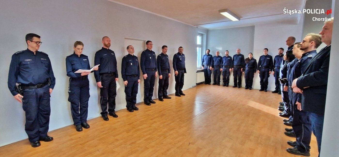 Chorzów Nowy komendant I Komisariatu Policji 3