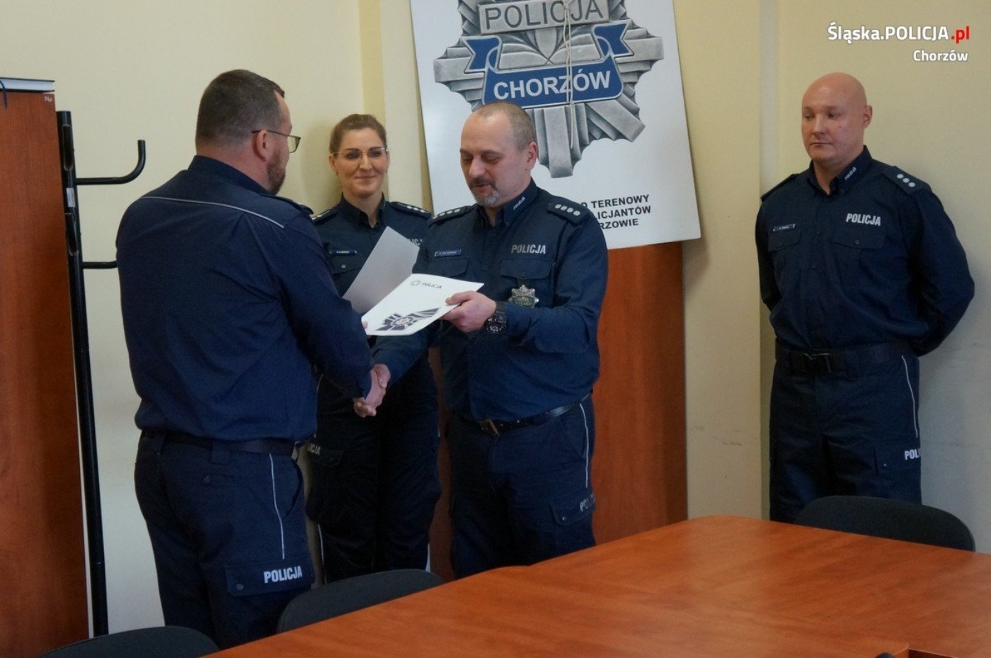 Chorzów Nowy komendant Komisariatu II Policji 4