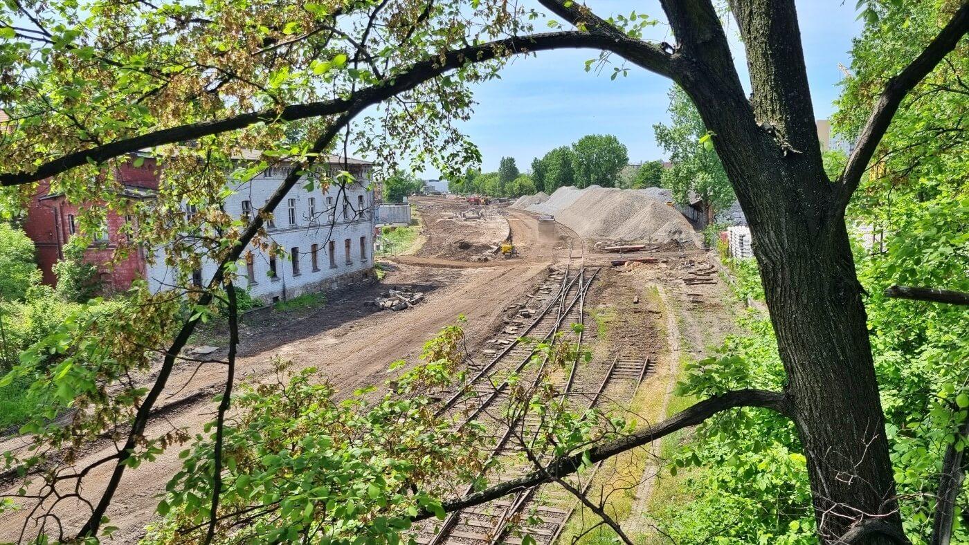 Chorzów Przebudowa linii kolejowej nr 131 1