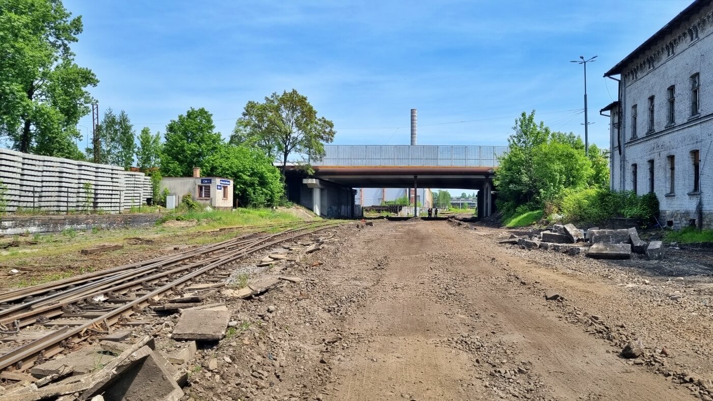 Chorzów Przebudowa linii kolejowej nr 131 7