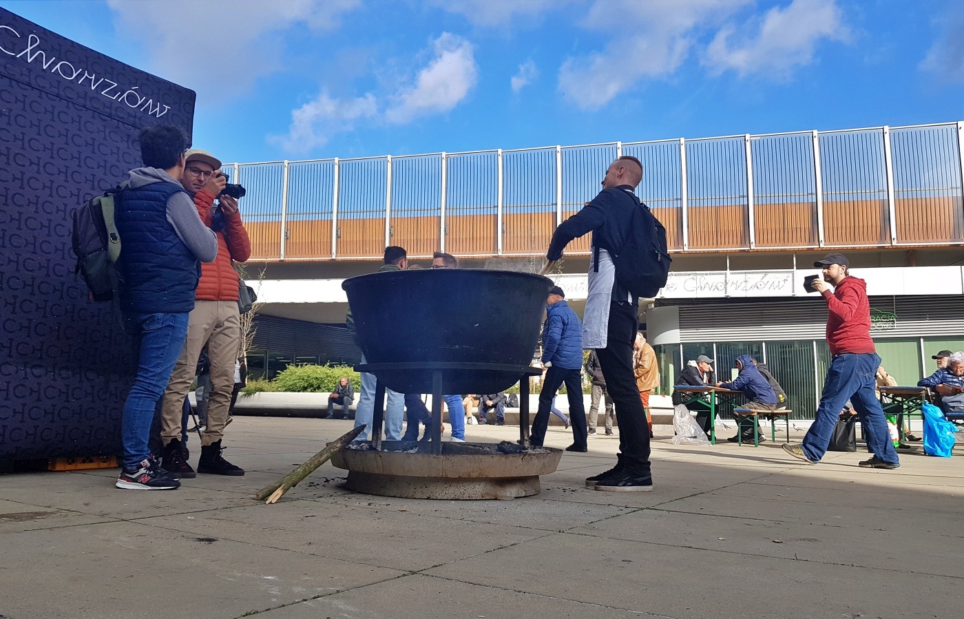 Chrozów gotowanie żuru na Rynku 16 10 13