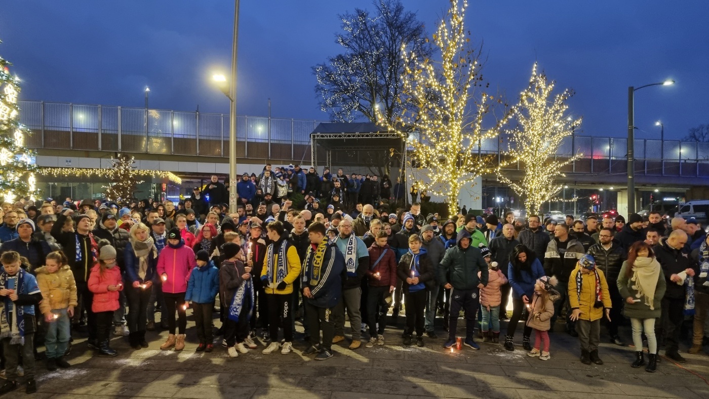 Demonstracja kibiców Ruchu Chorzów 22