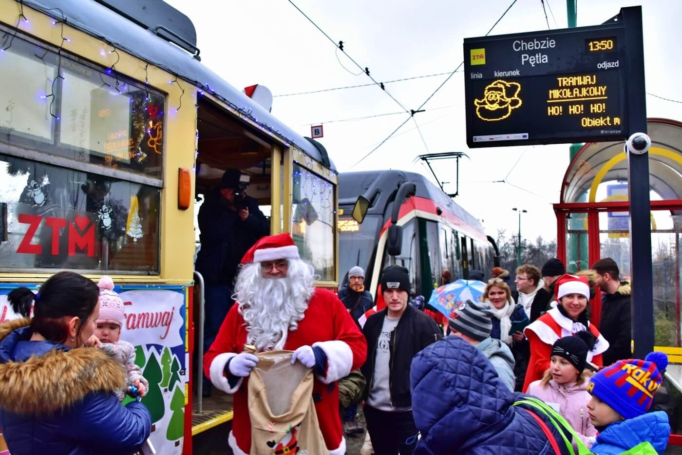 Mikołaj przyjedzie do Chorzowa tramwajem 1