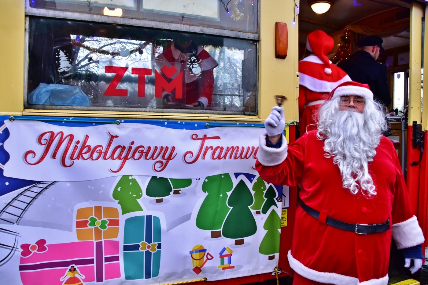 Mikołaj przyjedzie do Chorzowa tramwajem 3