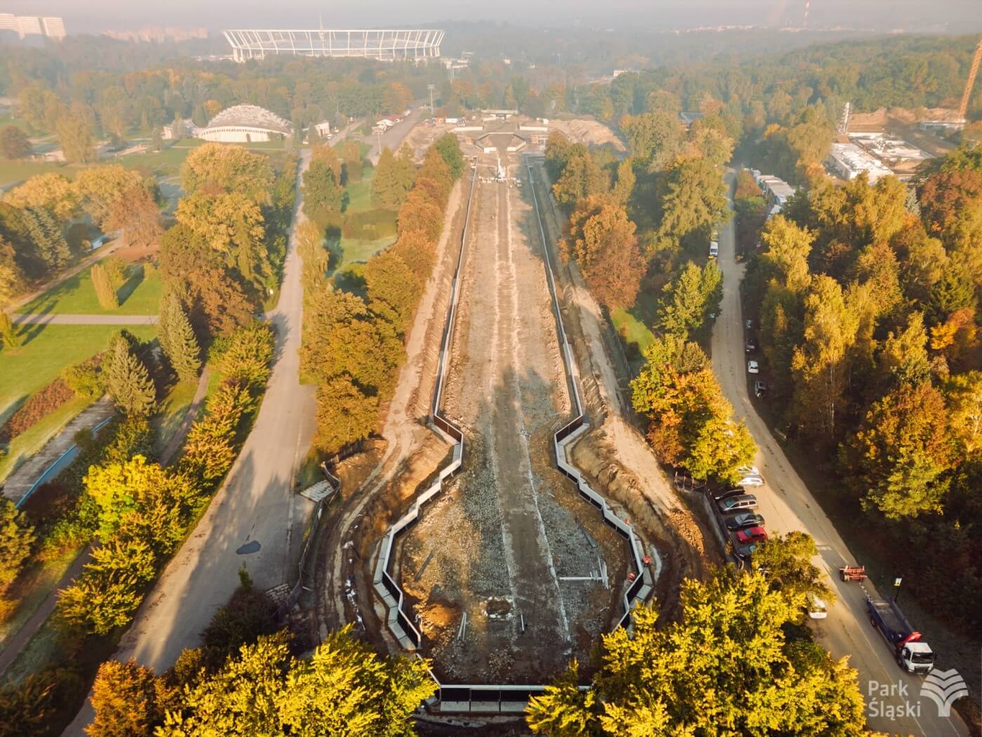 Modernizacja Kanału Regatowego w Parku Śląskim na zdjęciach 2