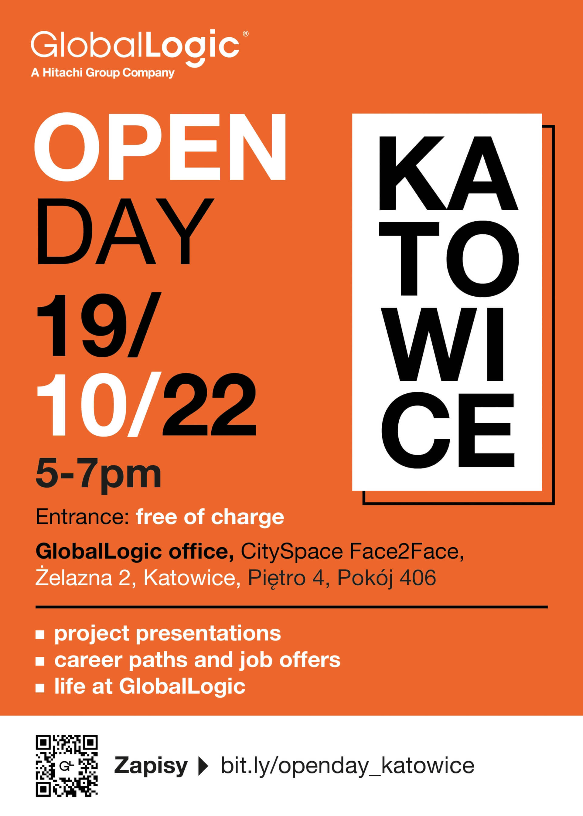 Open Day Katowice plakat 1
