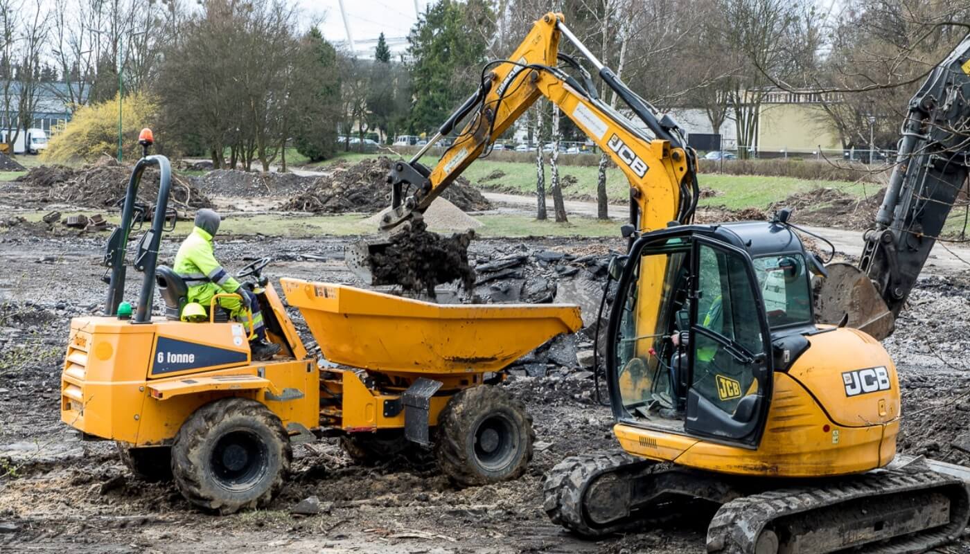 Park Śląski miasteczko ruchu drogowego