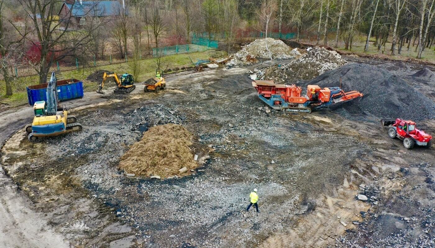 Park Śląski miasteczko ruchu drogowego