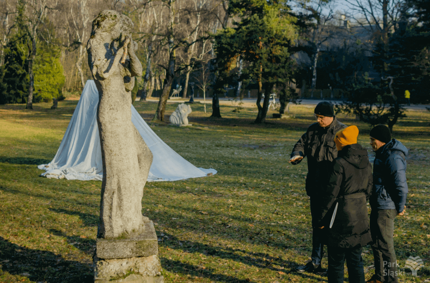 Park Śląski rzeźby do renowacji 1