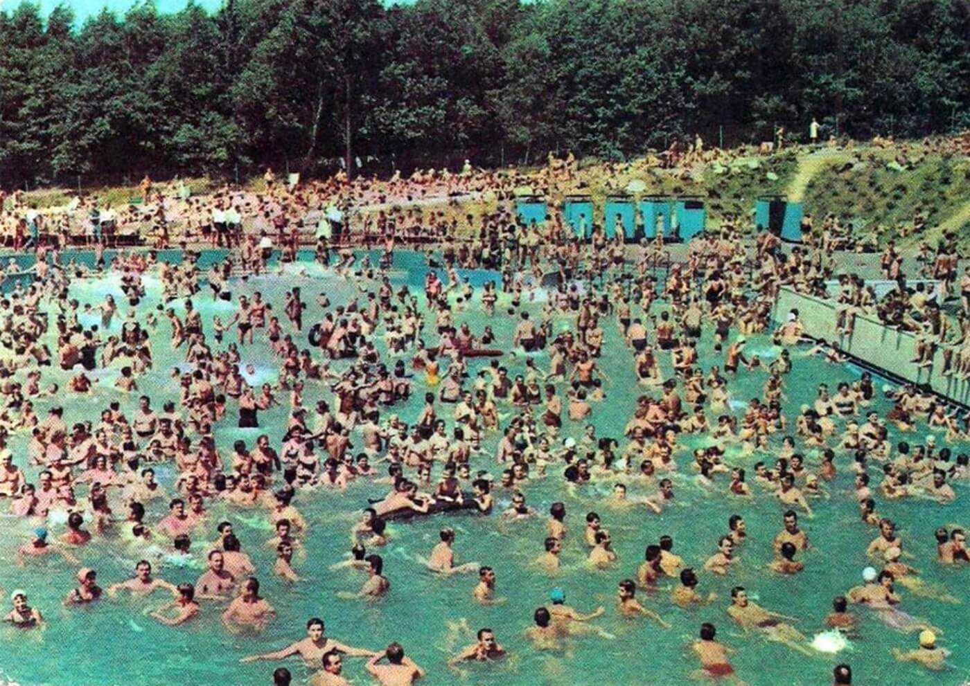 Park Śląski Fala w czasach świetności 21