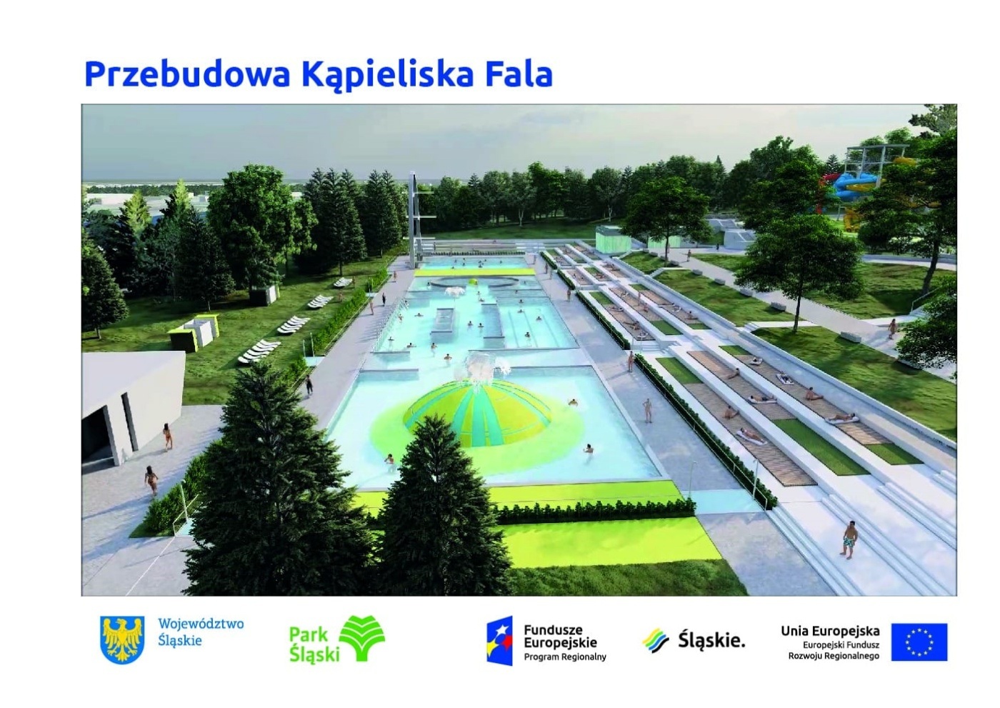 Park Śląski wizualizacja Nowej Fali