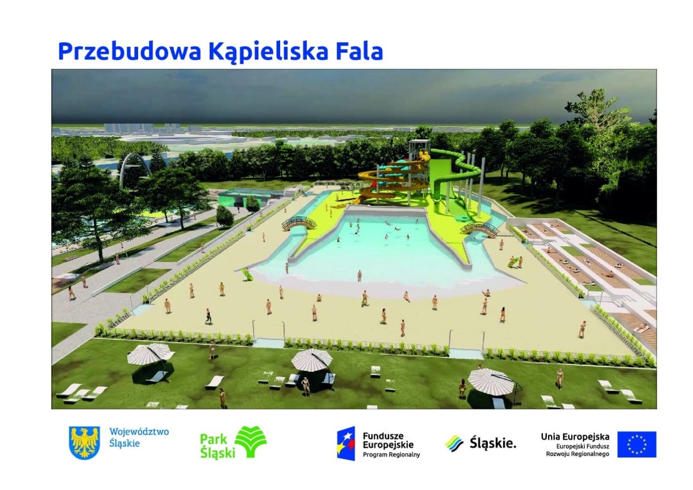 Park Śląski wizualizacja Nowej Fali