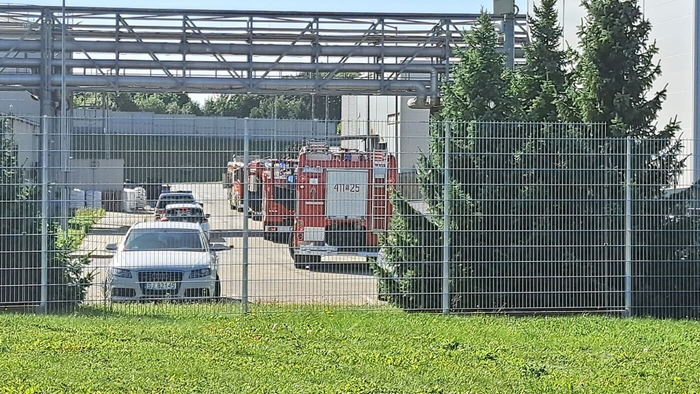 Pożar w elektrociepłowni CEZ Chorzów W akcji brało udział 11 zastępów straży pożarnej 5
