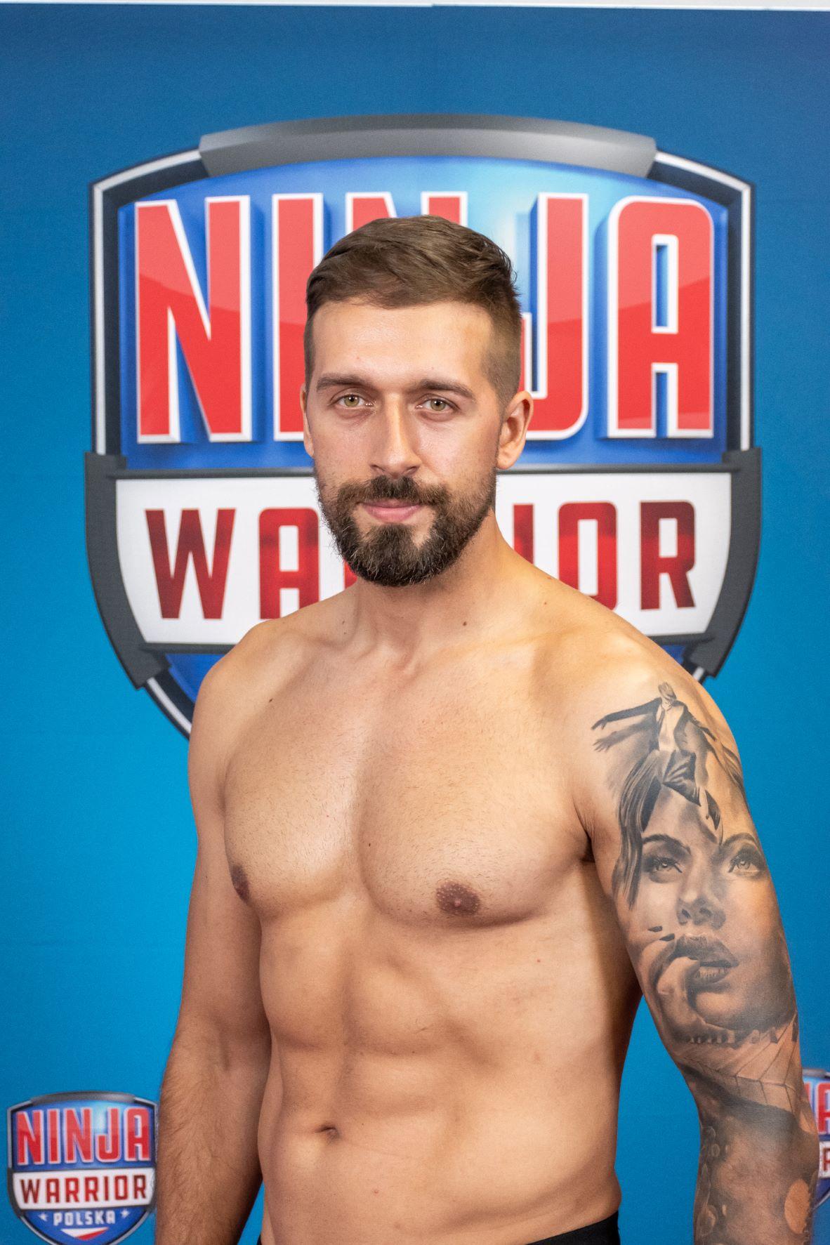 Robert Krajewski z Chorzowa na torze "Ninja Warrior Polska"