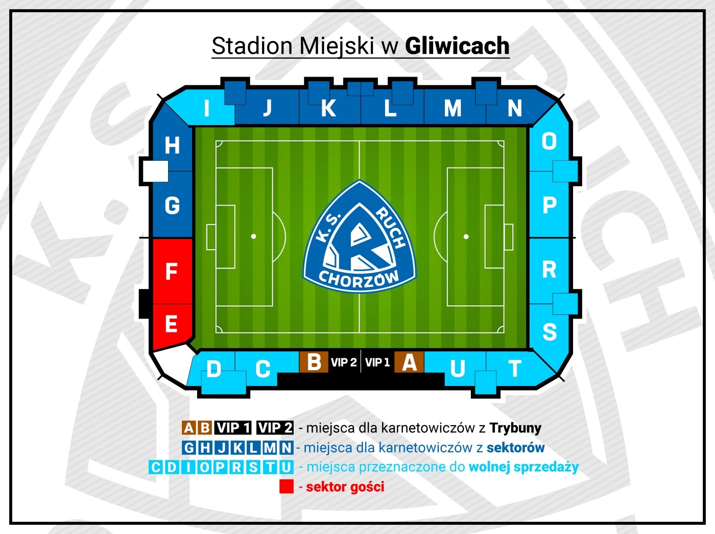 Stadion Miejski w Gliwicach. Fot. Ruch Chorzów