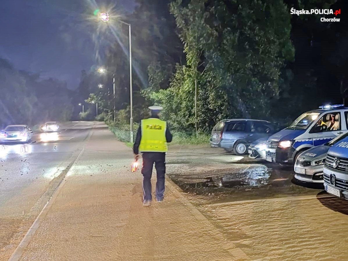 Wieczorna akcja chorzowskiej drogówki Zatrzymano pijanych kierowców
