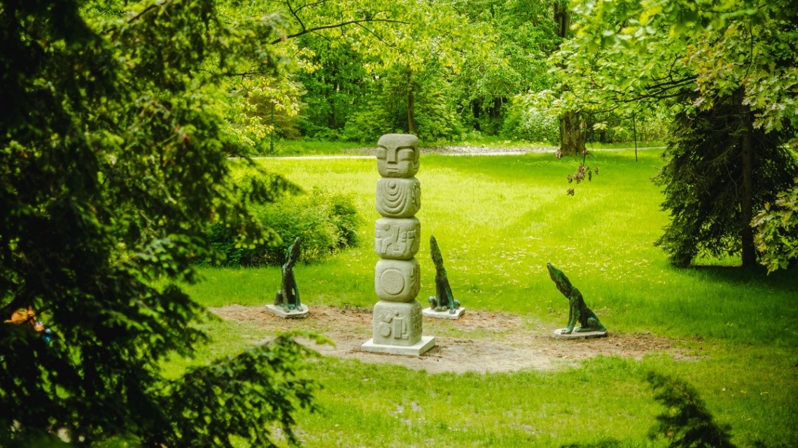 Wilki i Totem w Parku Śląskim