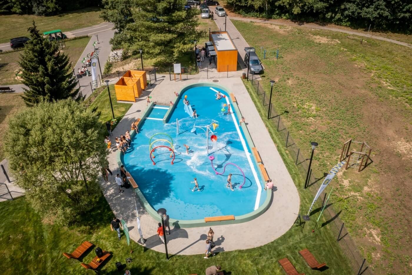 Wodny plac zabaw w Parku Śląskim rozpoczyna sezon 3
