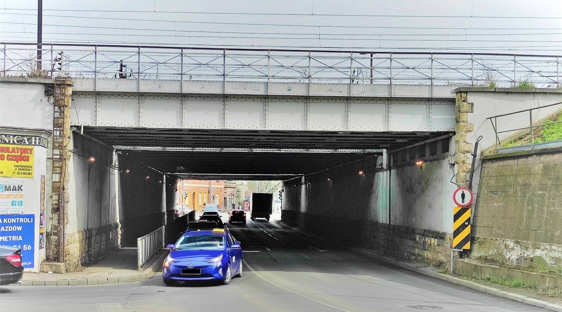 Chorzów Batory Wiadukt nad ul Szpitalną Chorzów Batory Wiadukt nad ul Szpitalną