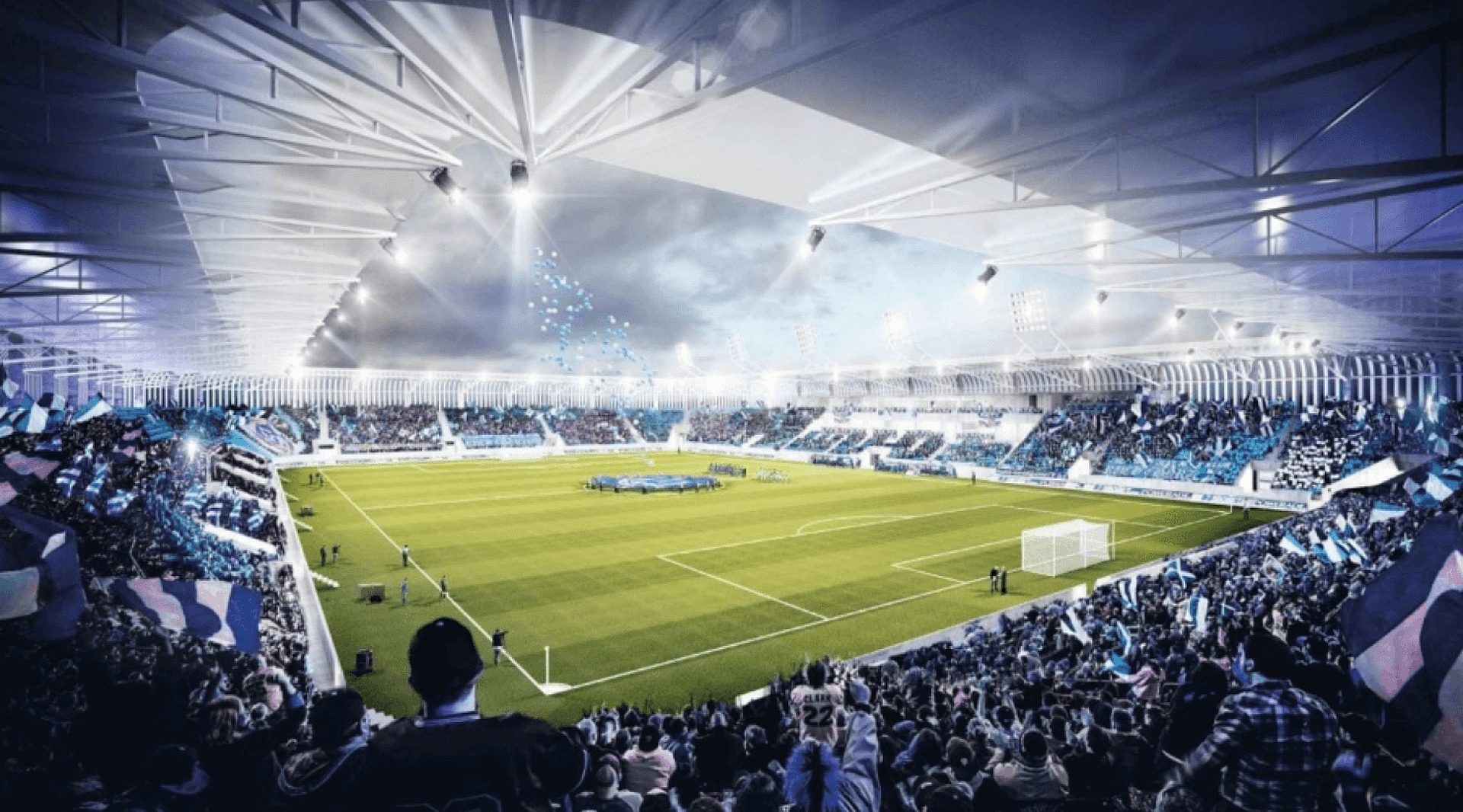 Wizualizacja nowego stadionu Ruchu Chorzów Wizualizacja nowego stadionu Ruchu Chorzów