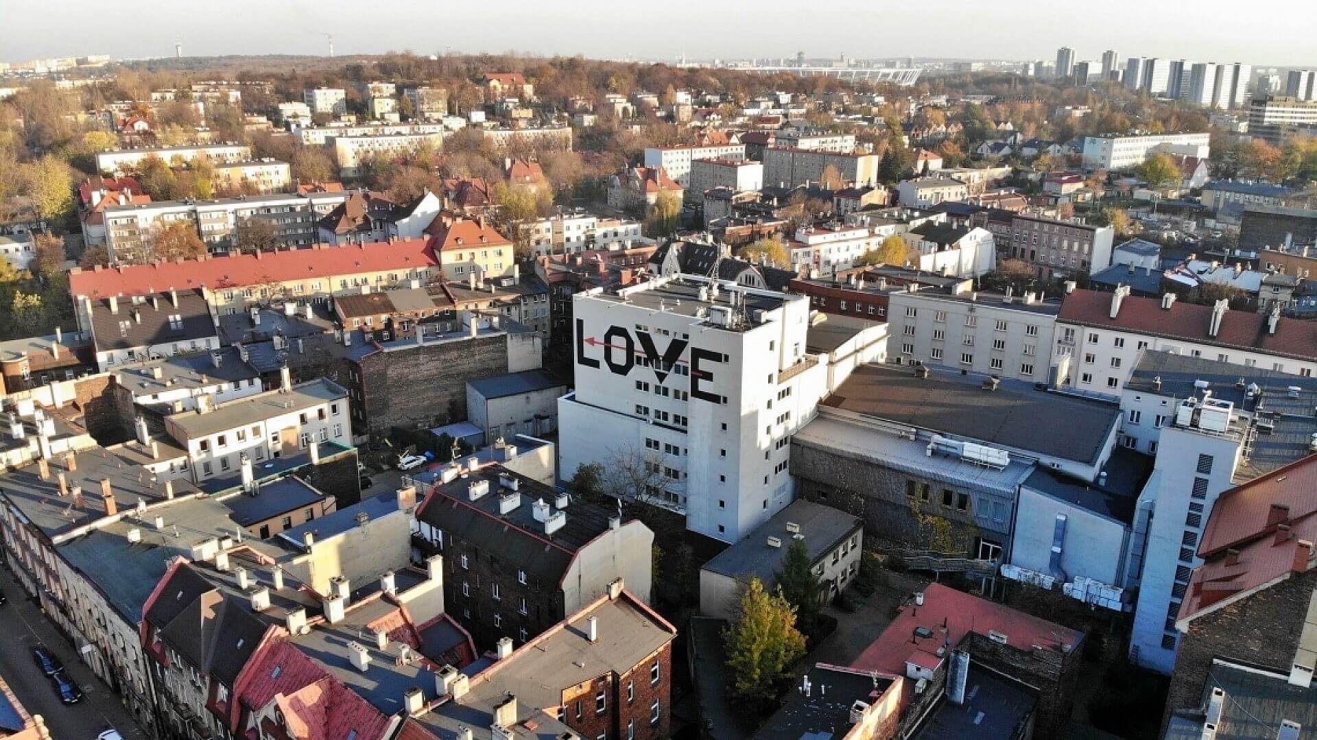 Chorzow z drona Chorzow z drona