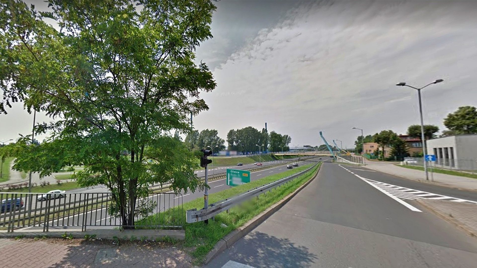 Chorzów zjazd na DTŚ Chorzów zjazd na DTŚ