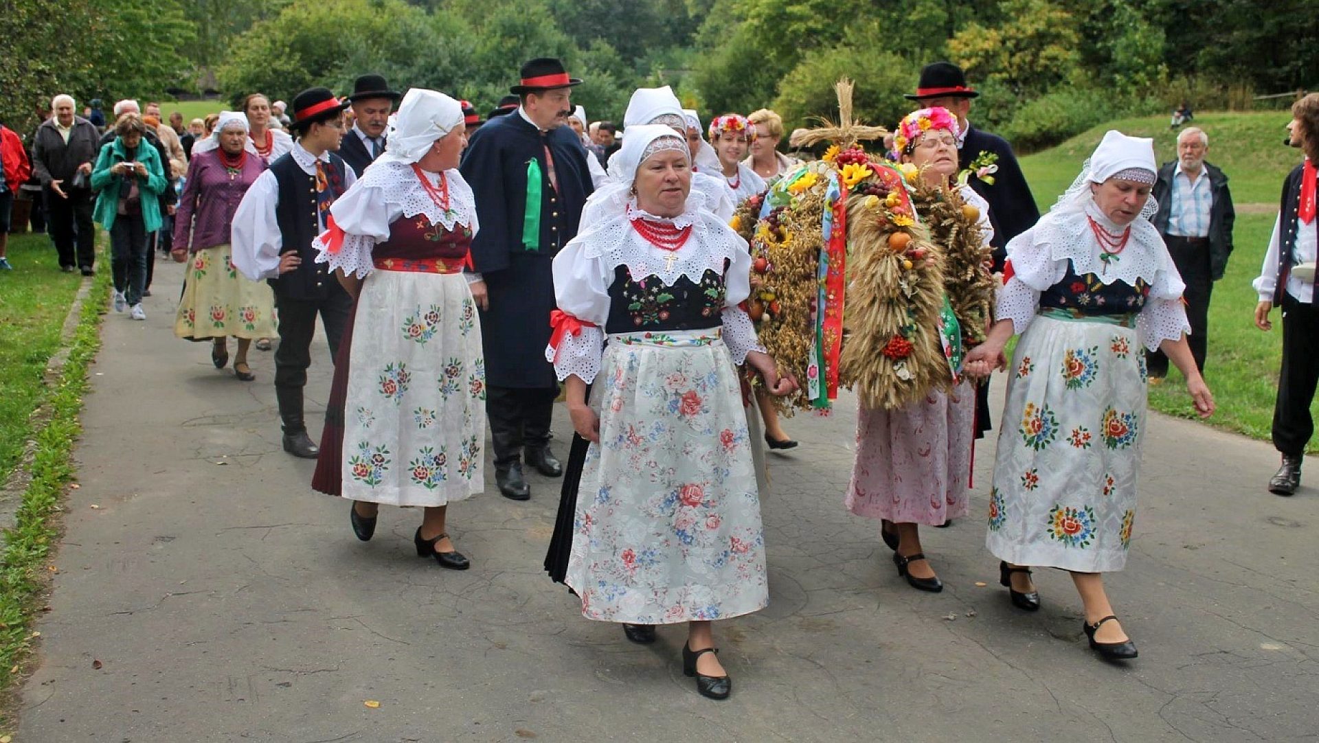 Dożynki w chorzowskim skansenie Dożynki w chorzowskim skansenie