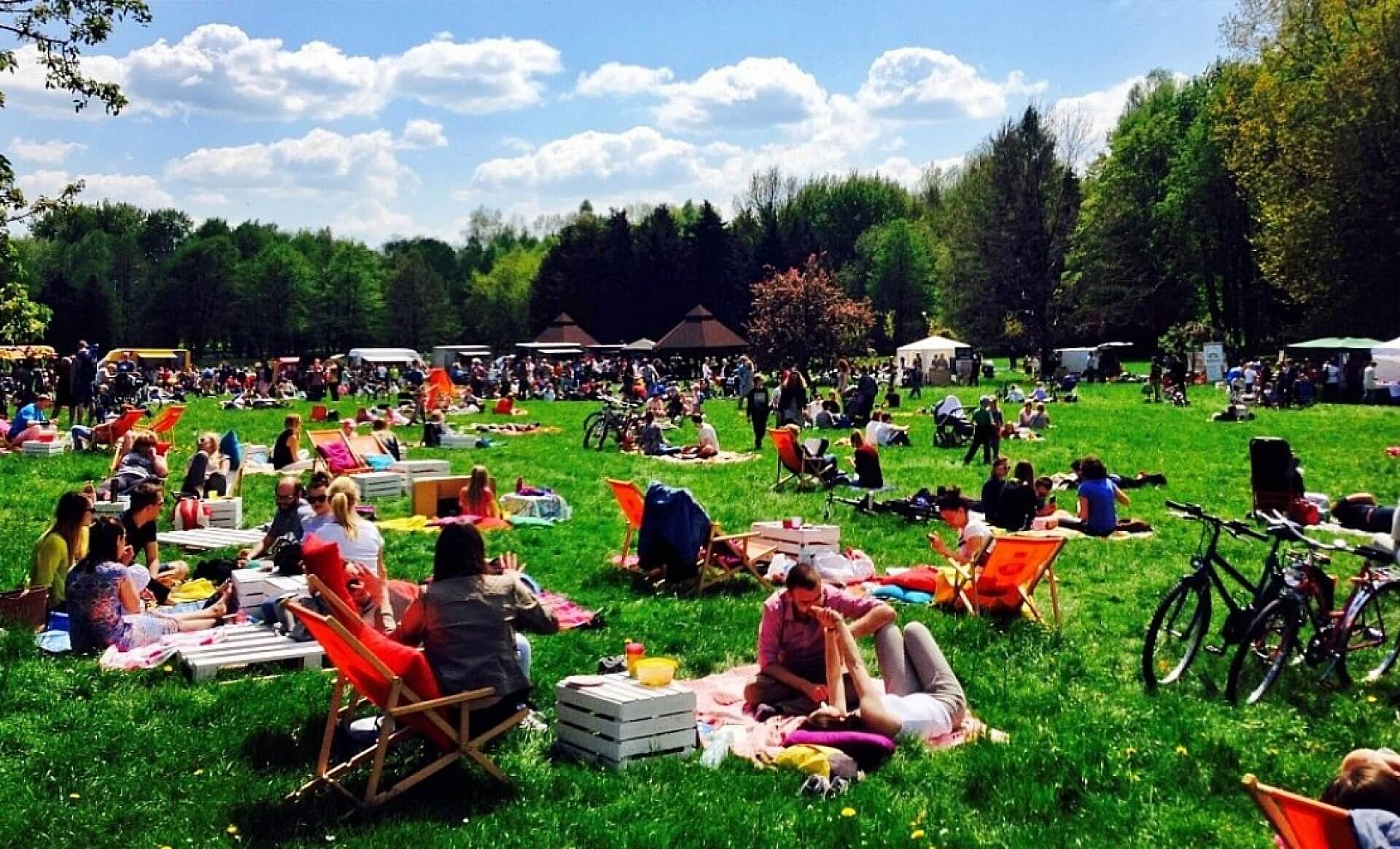 Park Śląski Śniadanie na trawie Park Śląski Śniadanie na trawie