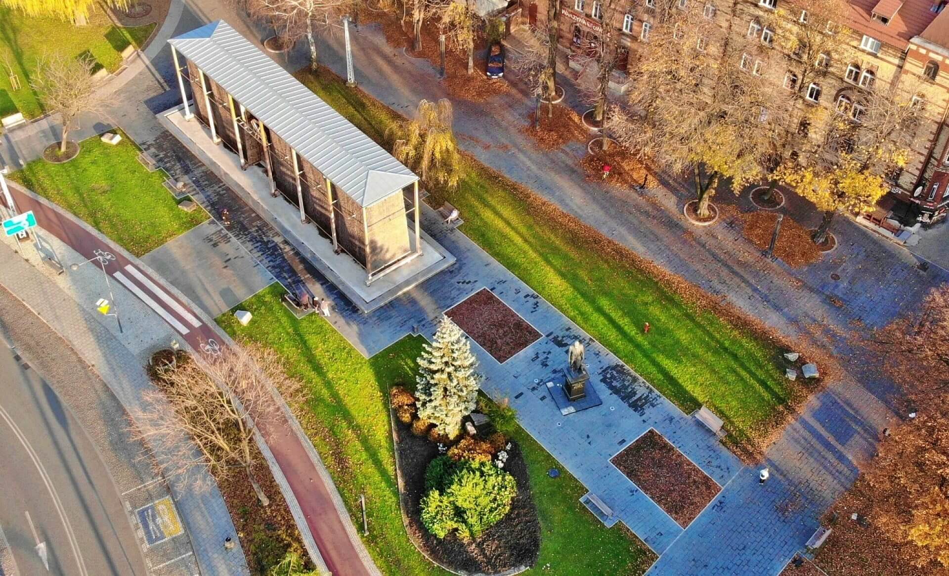 Chorzów Plac Hutników tężnia Chorzów Plac Hutników tężnia