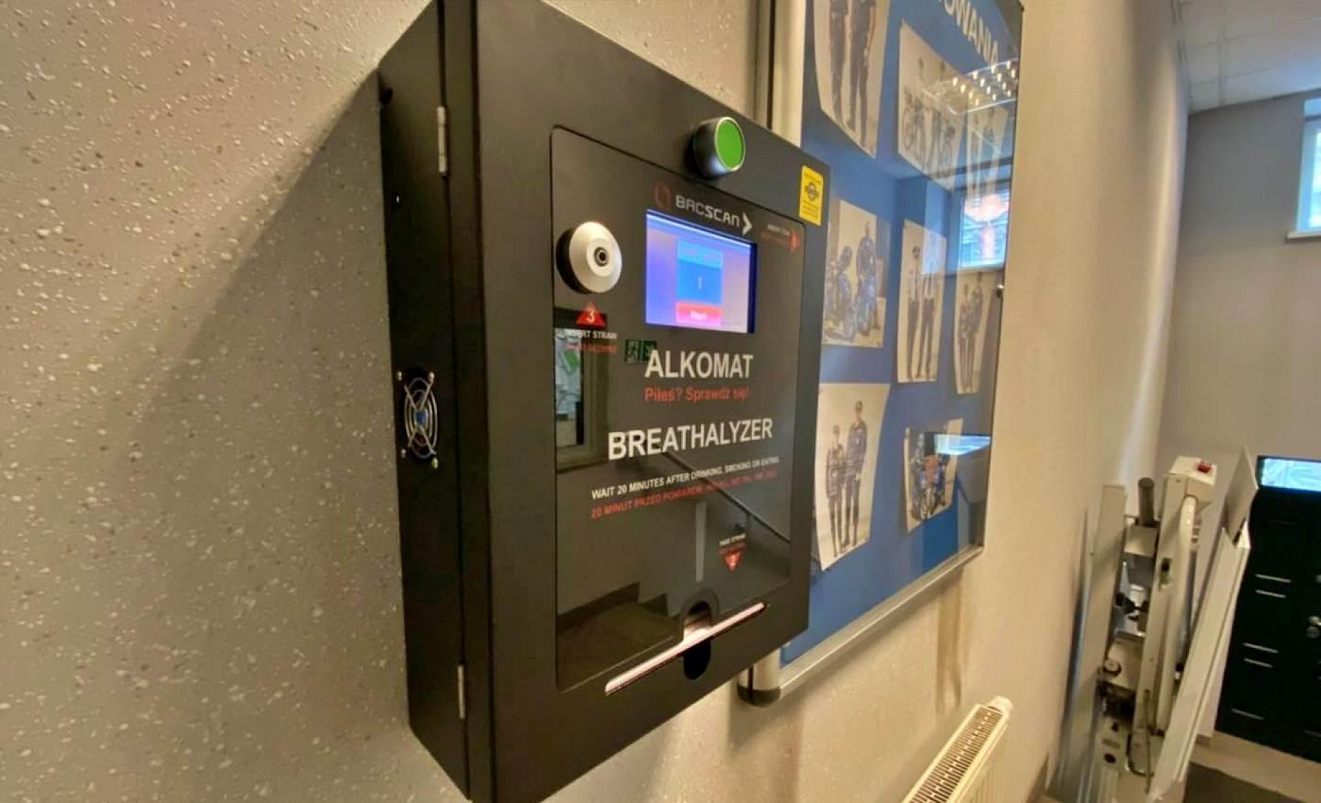 Alkomat w Straży Miejskiej Alkomat w Straży Miejskiej