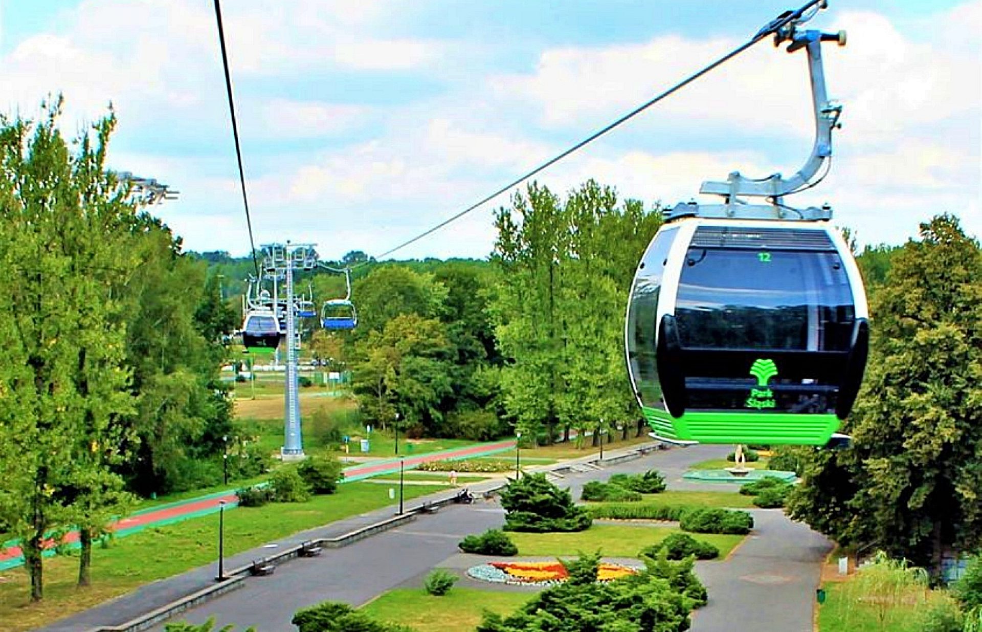 Park Śląski Kolej Linowa Elka Park Śląski Kolej Linowa Elka