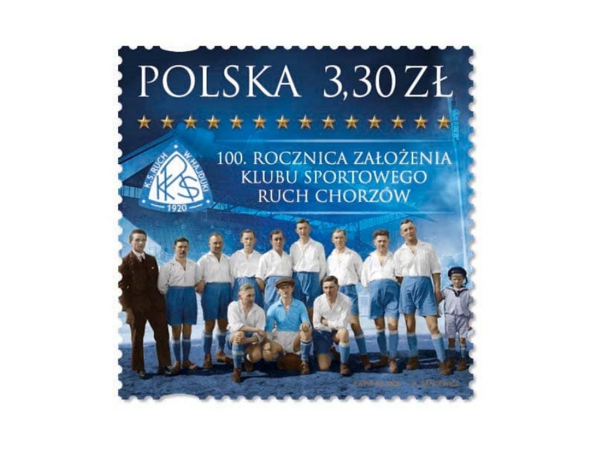 Znaczek ruch Znaczek ruch