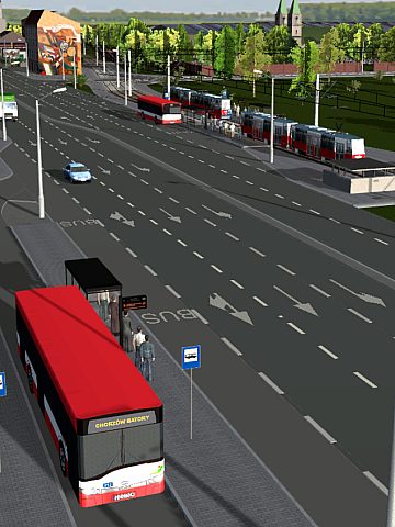 Chorzów przebudowa ul Katowickiej wizualizacje 3 Chorzów przebudowa ul Katowickiej wizualizacje 3