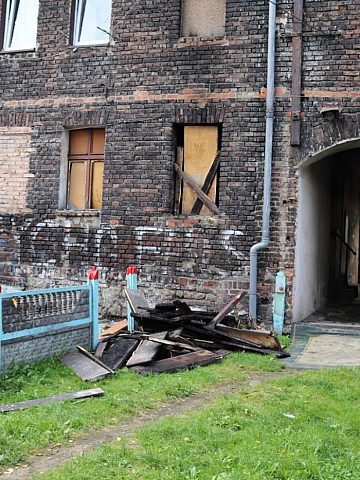 Chorzów pożar na 3 Maja 2 Chorzów pożar na 3 Maja 2