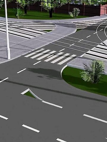 Chorzów przebudowa ul Katowickiej wizualizacje 3 Chorzów przebudowa ul Katowickiej wizualizacje 3