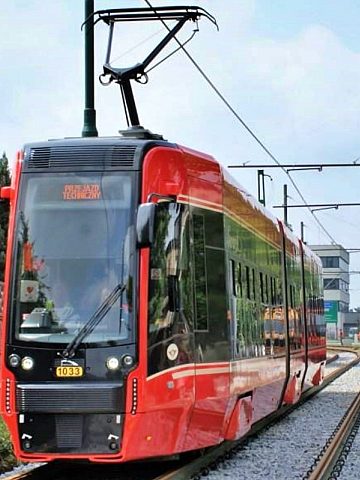 Chorzów tramwaje na ul Hajduckiej 4 Chorzów tramwaje na ul Hajduckiej 4