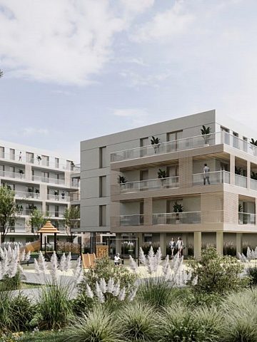 Wizualizacja osiedla przy Parku Śląskim Wizualizacja osiedla przy Parku Śląskim